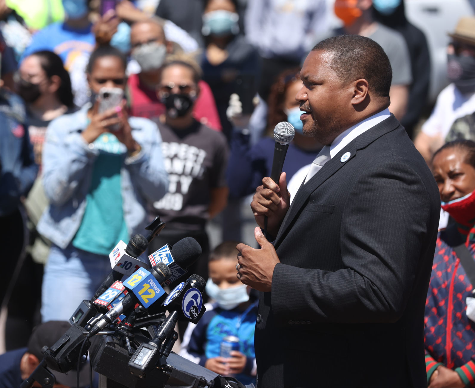 Atlantic City Mayor Marty Small Sr. press conference